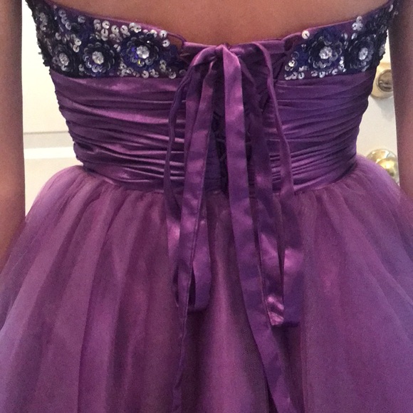 Sequin homecoming dress - Picture 3 of 8